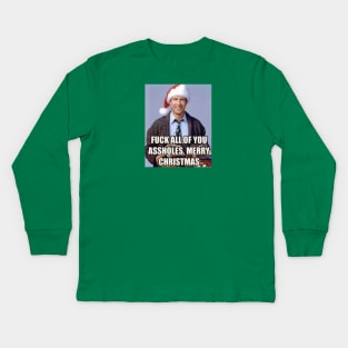 A Clark Griswold Christmas Greeting Kids Long Sleeve T-Shirt